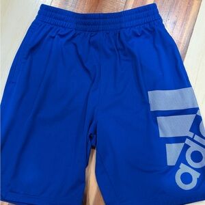 Adidas Royal Blue Boys Sports Shorts